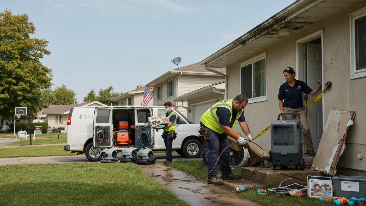 Water Damage Restoration in Watts, OK near me